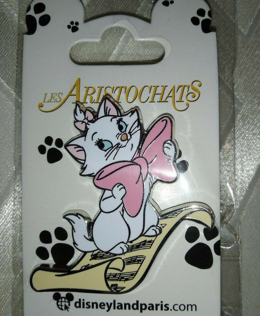 Marie on Music Score (Aristocats) Disney Land Paris Dlp Dlrp September 2021 Pin