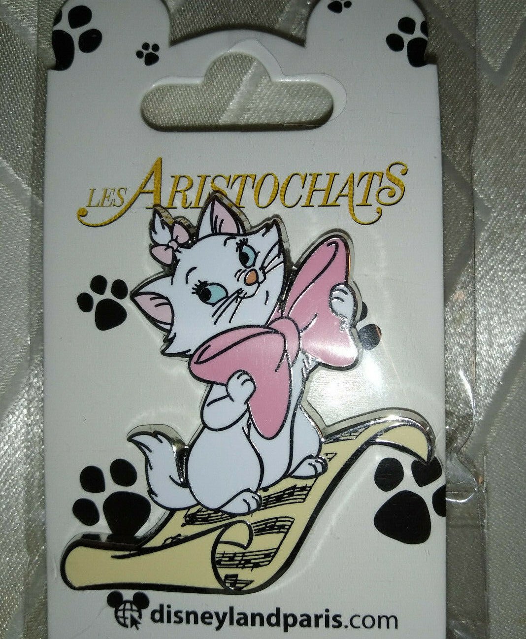 Marie on Music Score (Aristocats) Disney Land Paris Dlp Dlrp September 2021 Pin