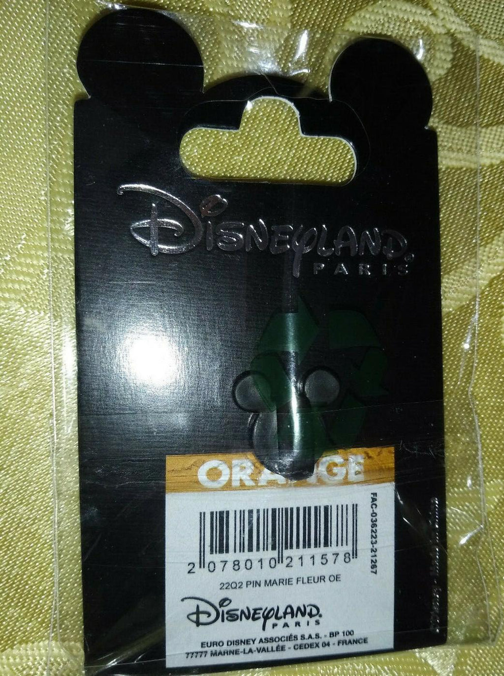 Marie Red Rose Flower Series Disney Land Paris Dlrp Dlp Fev 2022 Pin