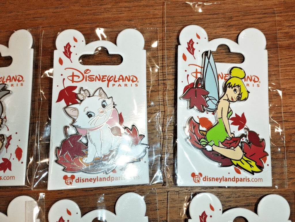 Marie Simba Tink Winter Leaves Leaf Series Disney Land Paris DLP Nov 2022 6 Pins