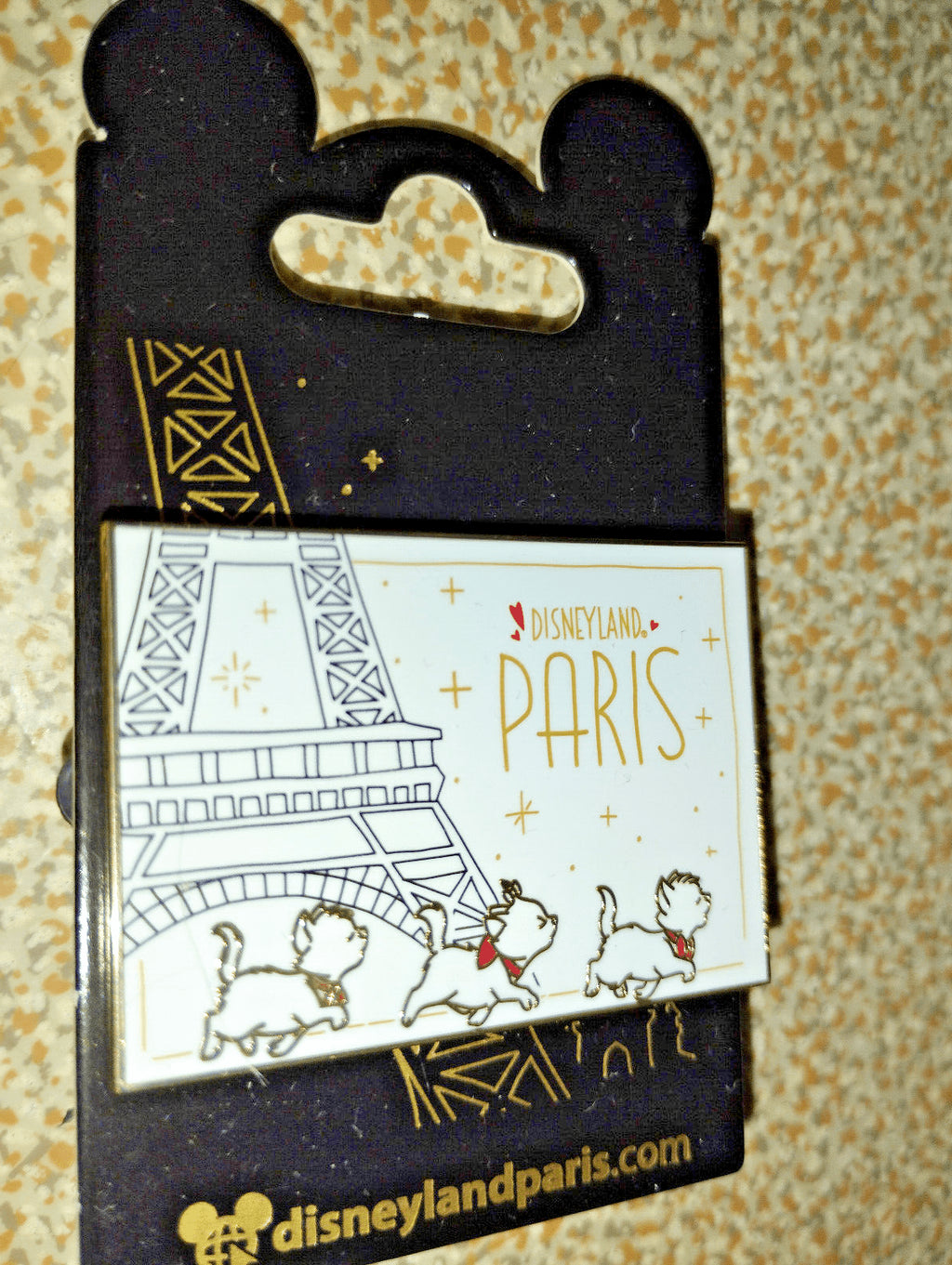 Marie Toulouse Berlioz Aristocats Kittens Eiffel Tower Disney Paris Dlp 2024 Pin