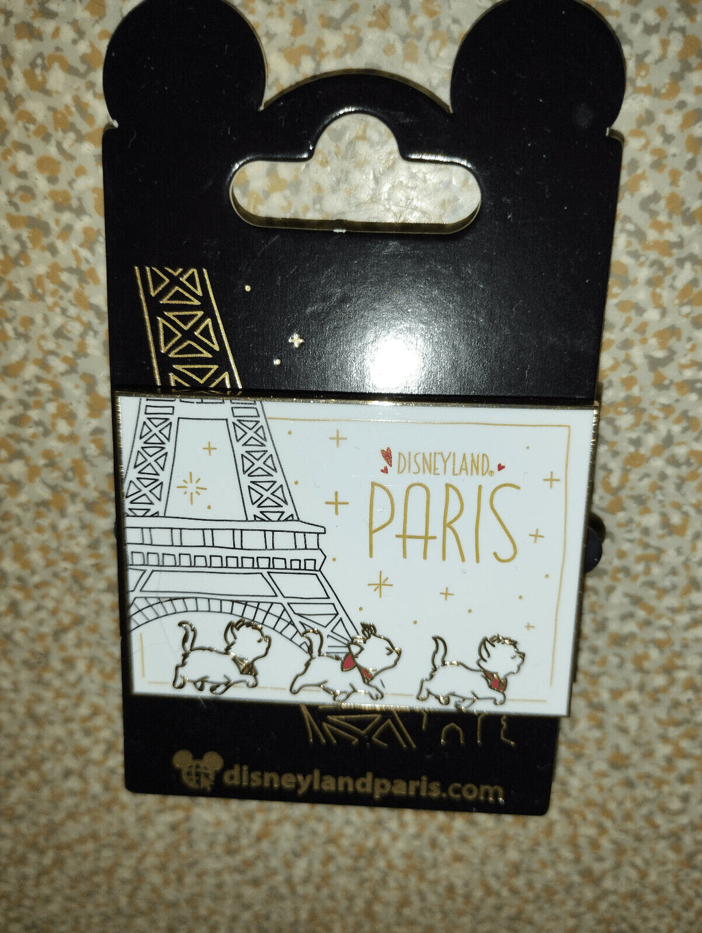 Marie Toulouse Berlioz Aristocats Kittens Eiffel Tower Disney Paris Dlp 2024 Pin