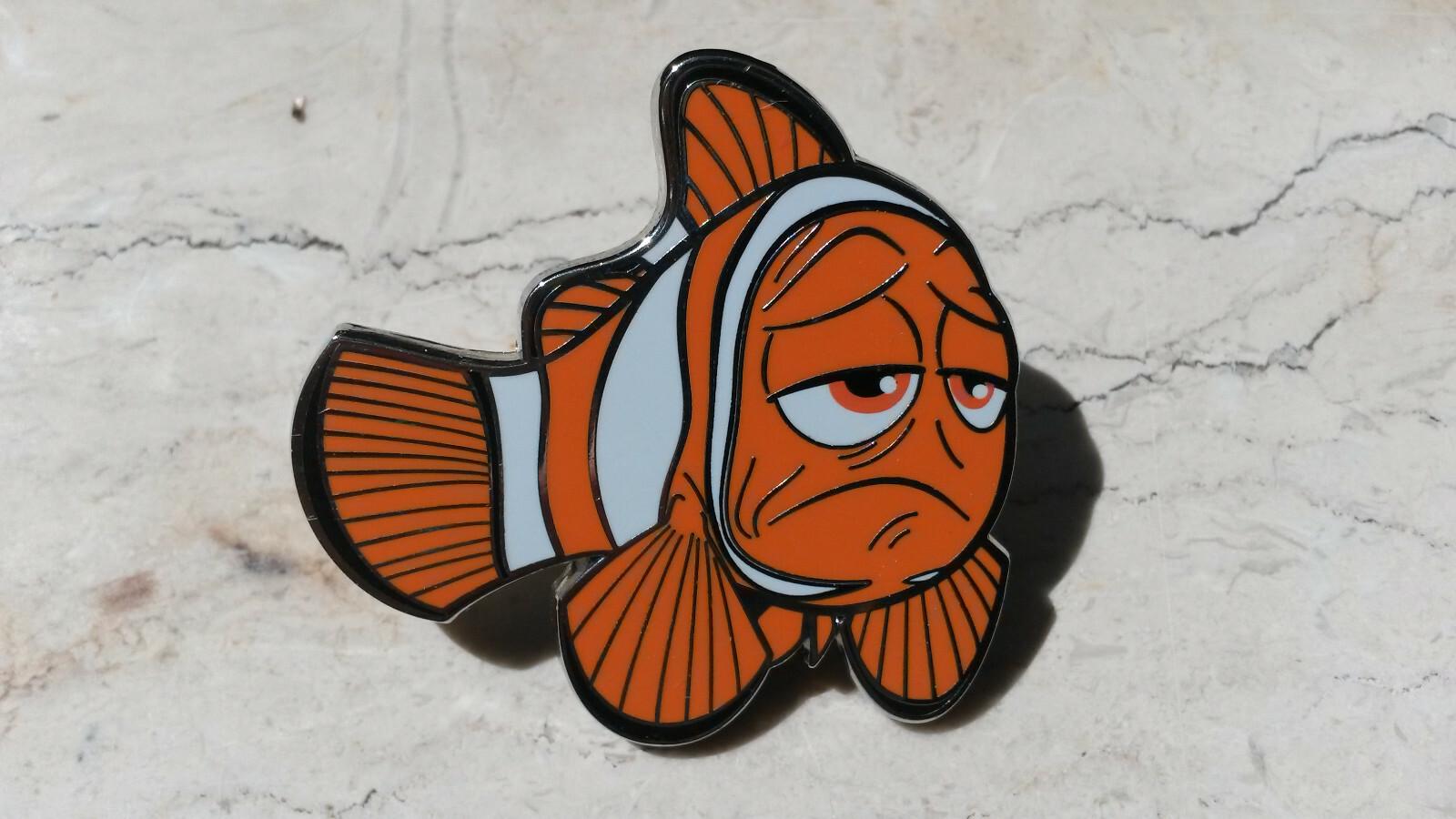 Marlin only Finding Dory 4 Pin Booster Set Disney Land Paris Dlrp Dlp 2016 pin