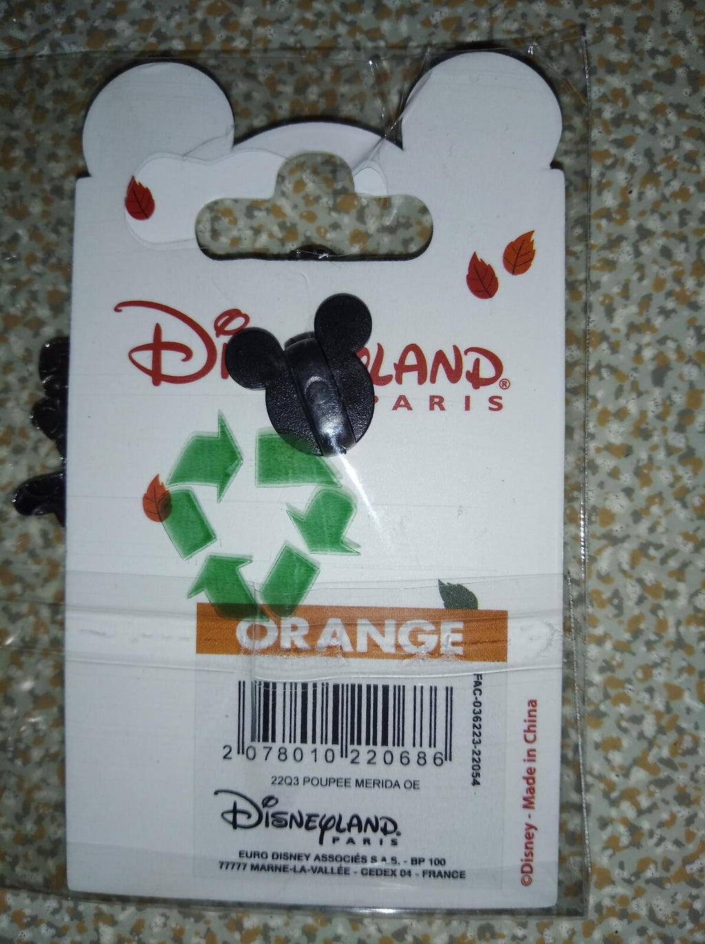Merida Harp Bow Arrow Animator Dolls Child Disney Land Paris Dlp July 2022 Pin