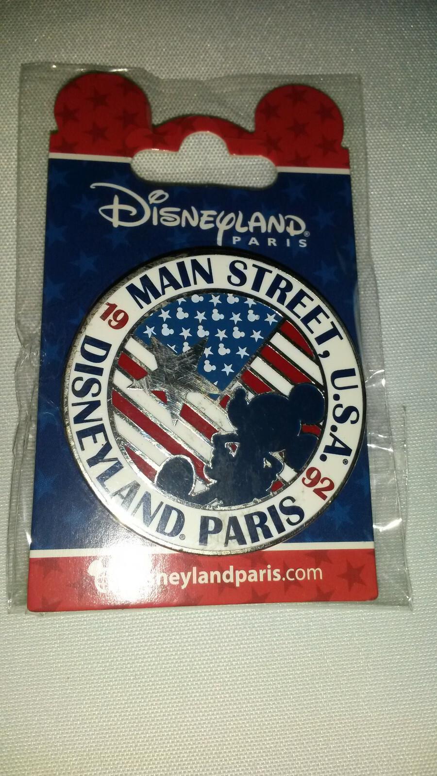 Mickey Americana Mouse and Main Street Disney Paris Dlrp Dlp October 2019 2 Pins