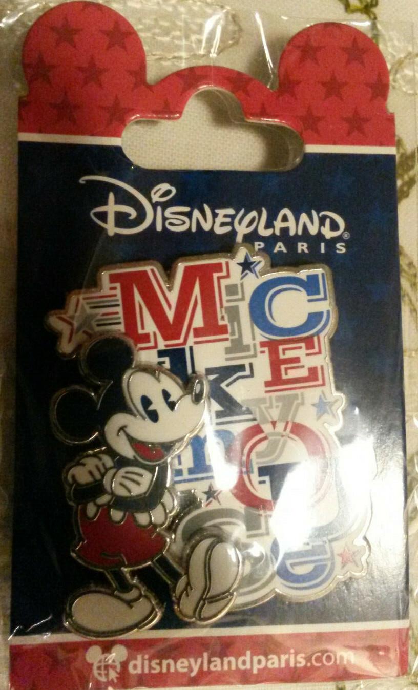 Mickey Americana Mouse and Main Street Disney Paris Dlrp Dlp October 2019 2 Pins