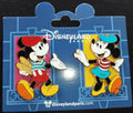 Mickey and Minnie Baguette Set de Paris Disney Land Paris Dlp March 2025 2 Pins