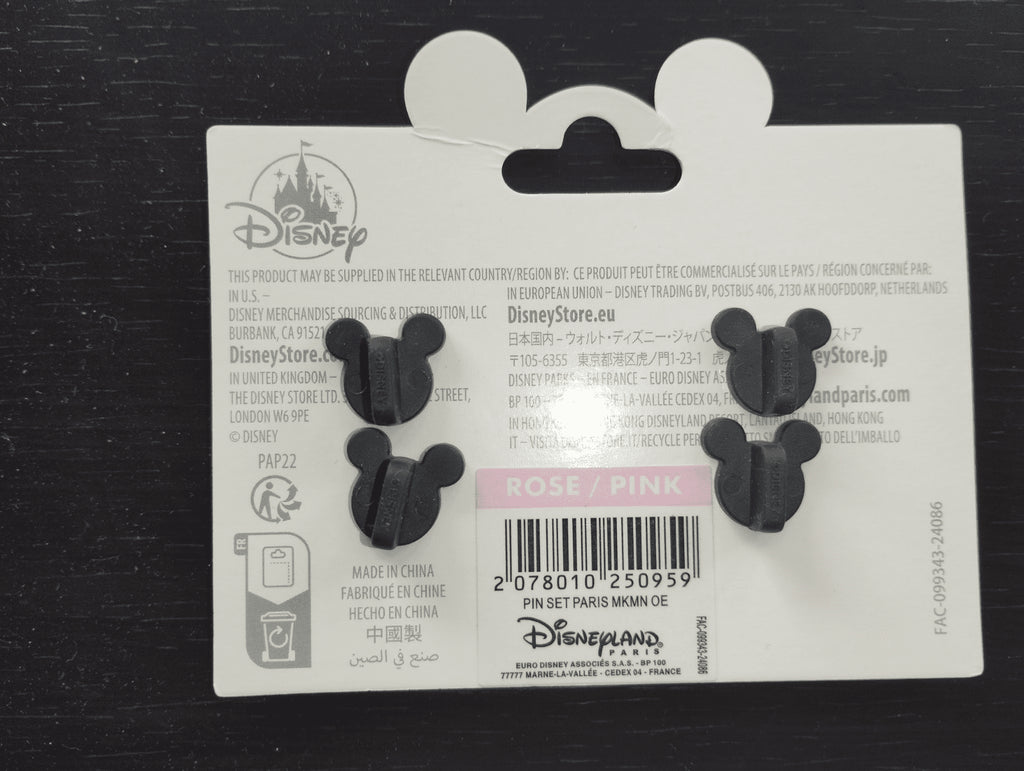 Mickey and Minnie Baguette Set de Paris Disney Land Paris Dlp March 2025 2 Pins