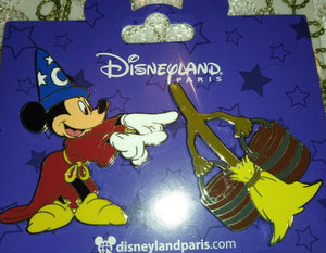ミッキー ブルーム ソーサラー ファンタジア セット ディズニーランドパリ DLP DLRP 2021年11月 ピンズ