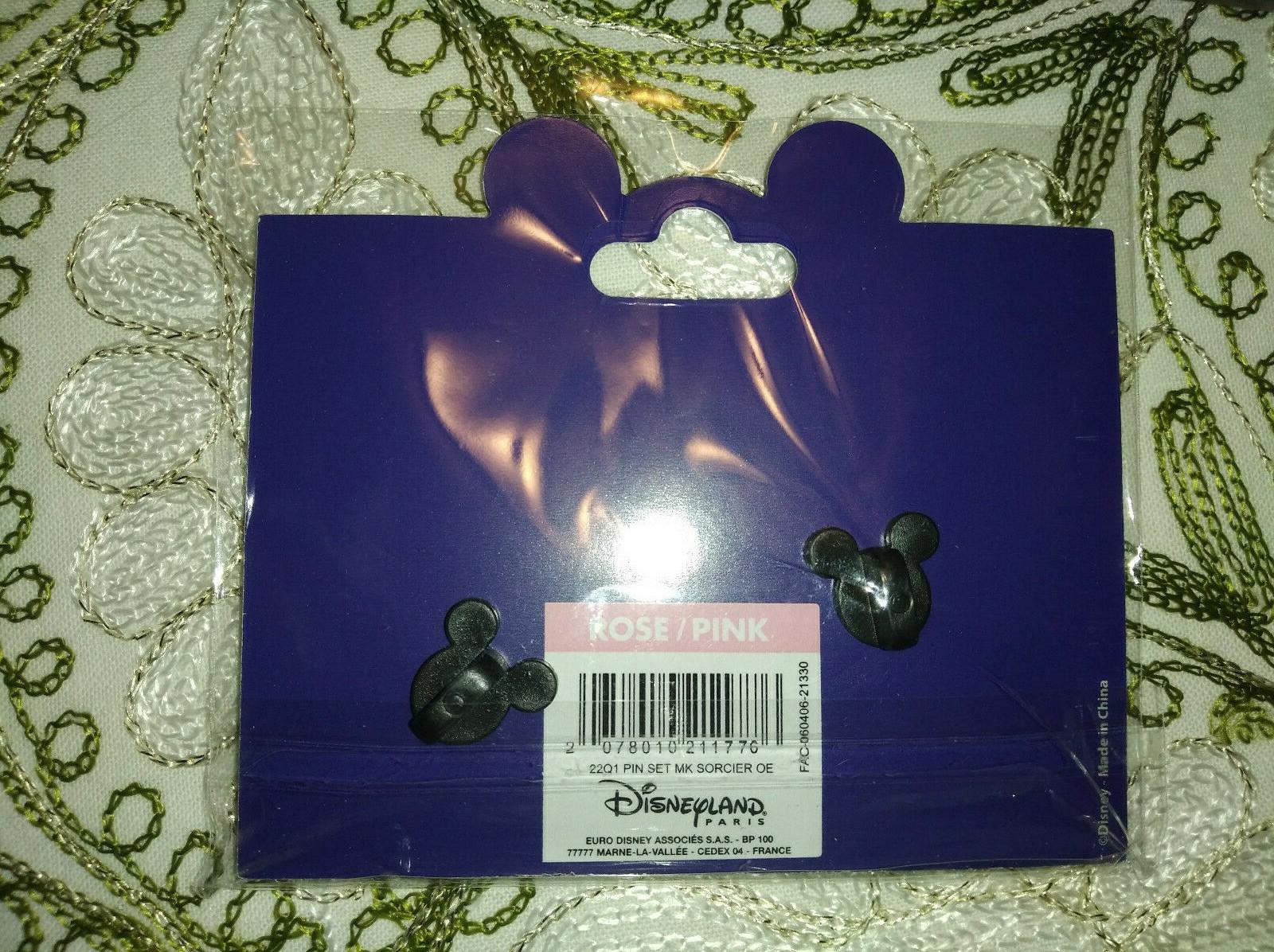 Mickey Broom Sorcerer Fantasia Set Disney Land Paris Dlp Dlrp November 2021 Pins
