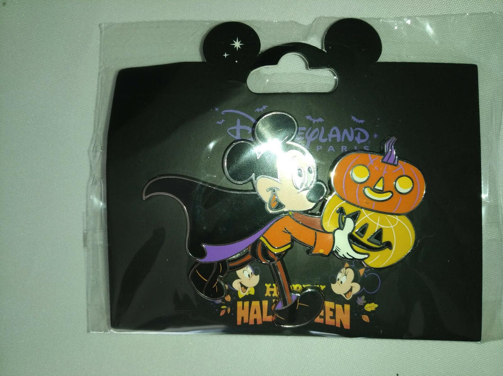 Mickey Cape Pumpkin Halloween Disney Land Paris Dlp Dlrp November 2021 Pin