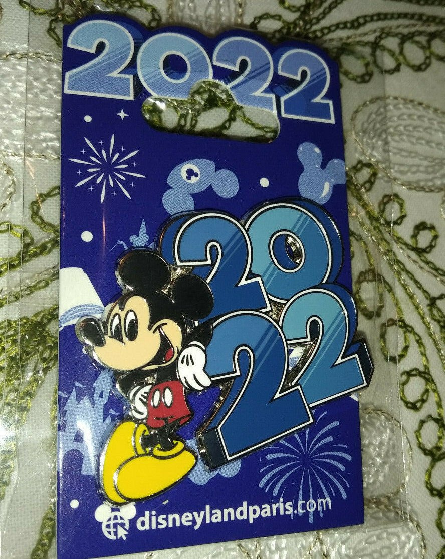 Mickey Castle 30th Anniversary Disney Paris Dlrp Dlp January 2022 3D Pin