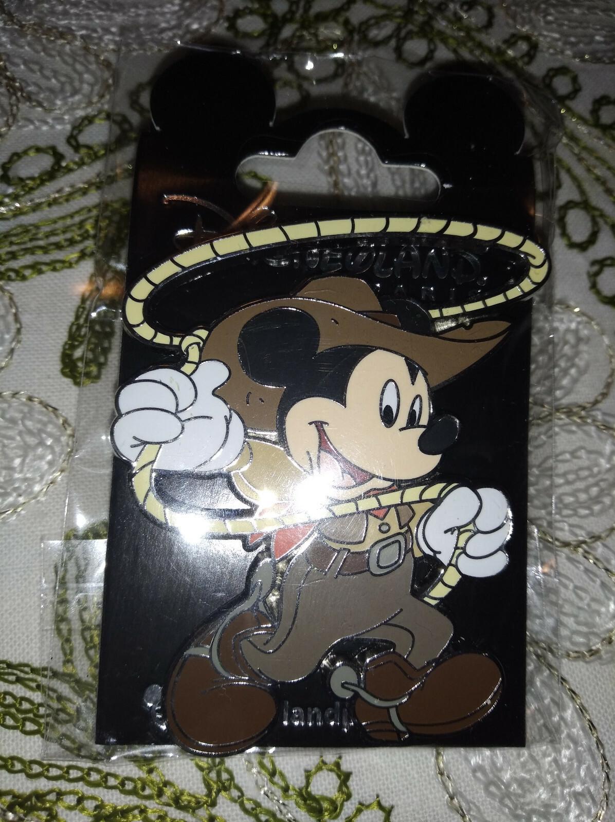 Mickey Cowboy with Lasso Disney Land Paris Dlp Dlrp November 2021 Pins