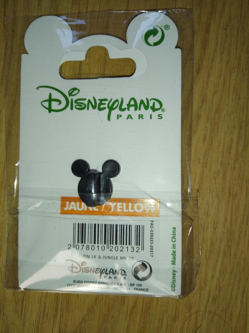 Mickey Dangle Compass Explorer Jungle series 2021 Disney Land Paris Dlp Dlrp Pin