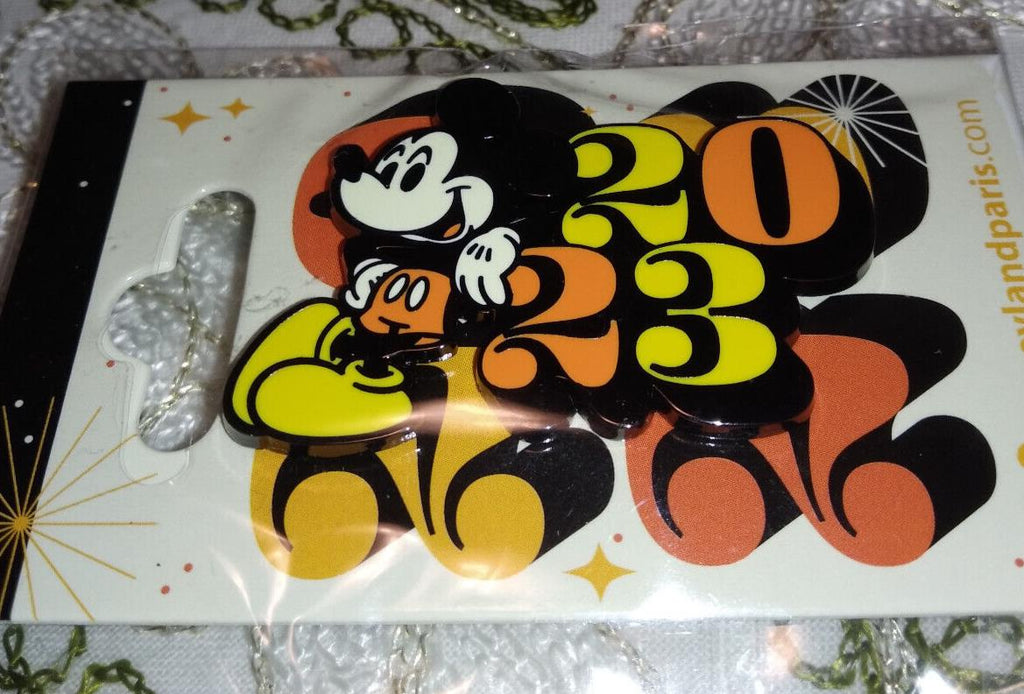 Mickey Disney Land Paris Dlp January 2023 Celebration Pin