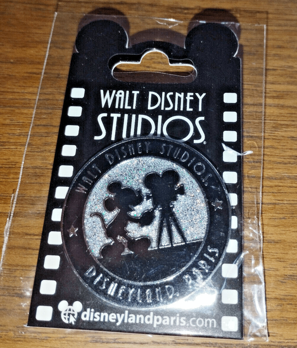 Mickey Filming Disney Studios Entrance Disney Land Paris Dlp 2023 Pin Glitter