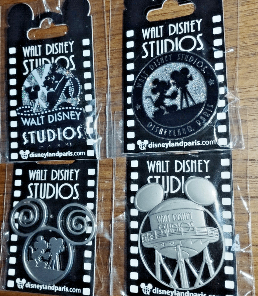 Mickey Filming Disney Studios Entrance Disney Land Paris Dlp 2023 Pin Glitter