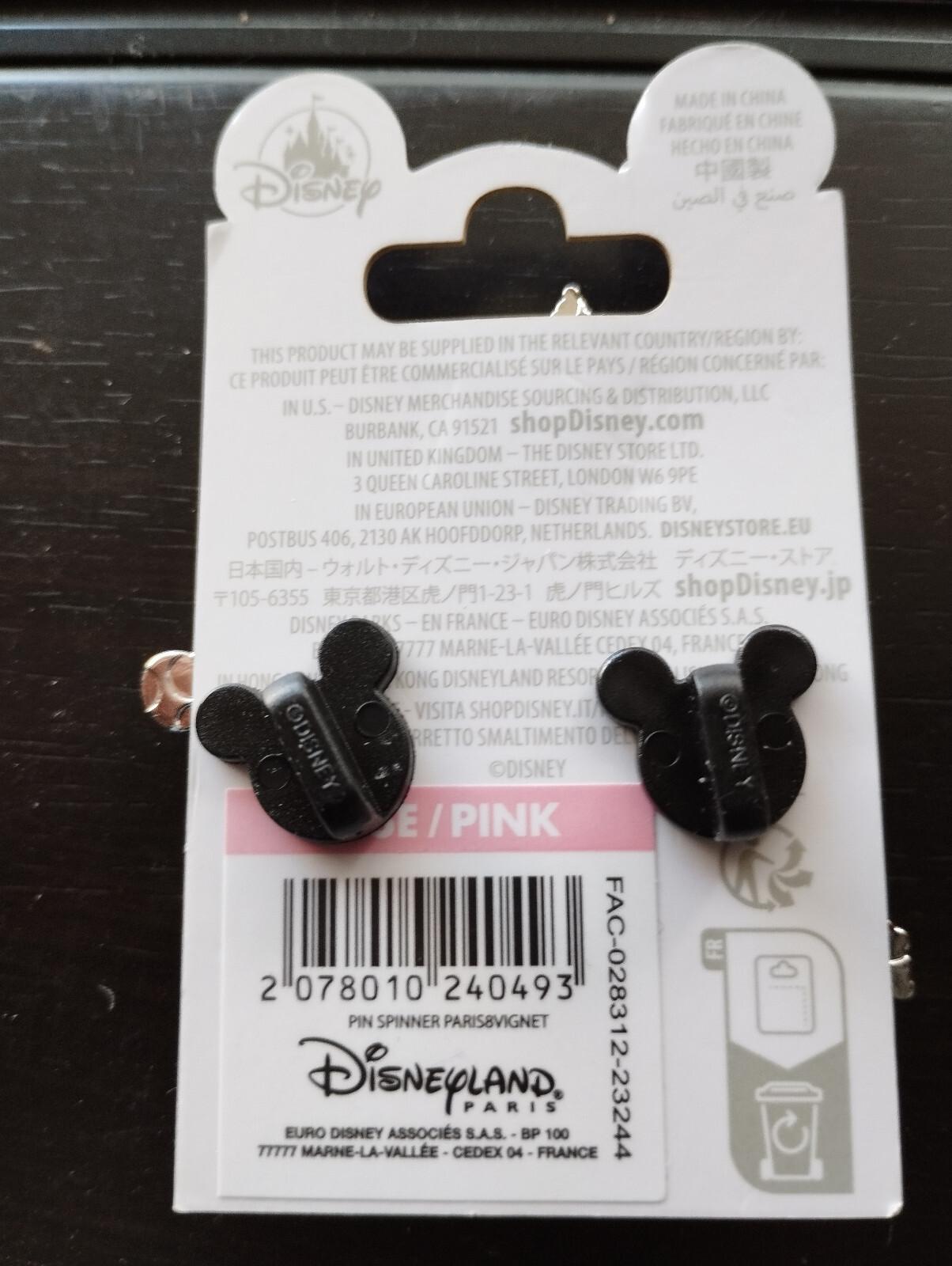 Mickey & Friends Paris 8 Eiffel Tower Disney Paris Dlp Jan 2024 Spinner Pin