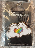 Mickey Gloves Heart Hands Rainbow Disney Land Paris Dlp 2018 Pin