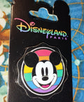 Mickey Head Cap Top Shape Rainbow Colors Disney Land Paris Dlp June 2024 Pin
