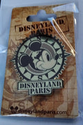 Mickey Head Travel Compass Disney Land Paris Dlp Pin