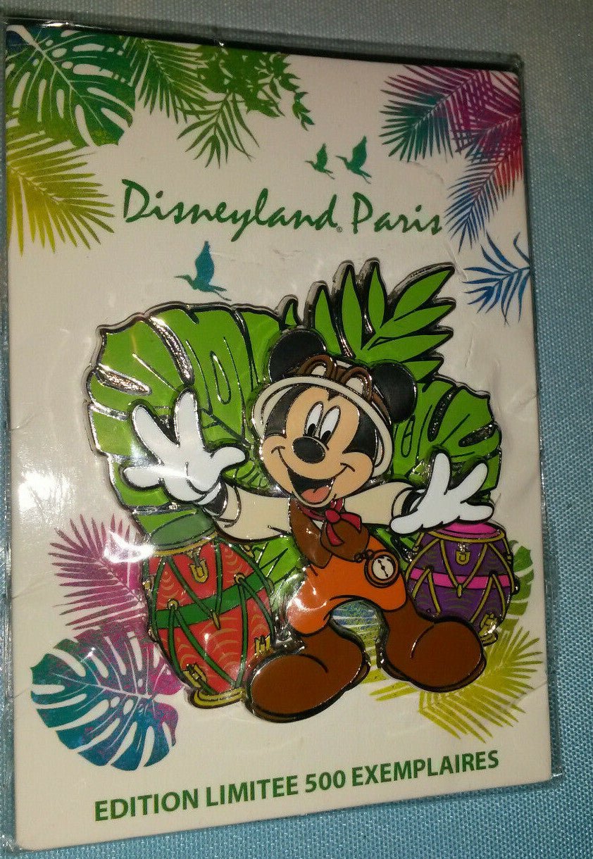 Mickey Jungle Series Limited Edition LE 500 Disney Land Paris Dlp 2021 Pin