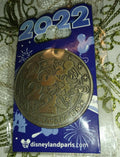 Mickey Medallion 30th Anniversary Disney Paris Dlrp Dlp January 2022 pin