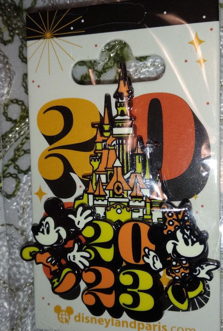 Mickey Min Sleeping Beauty Castle Disney Paris Dlp January 2023 Celebration pin