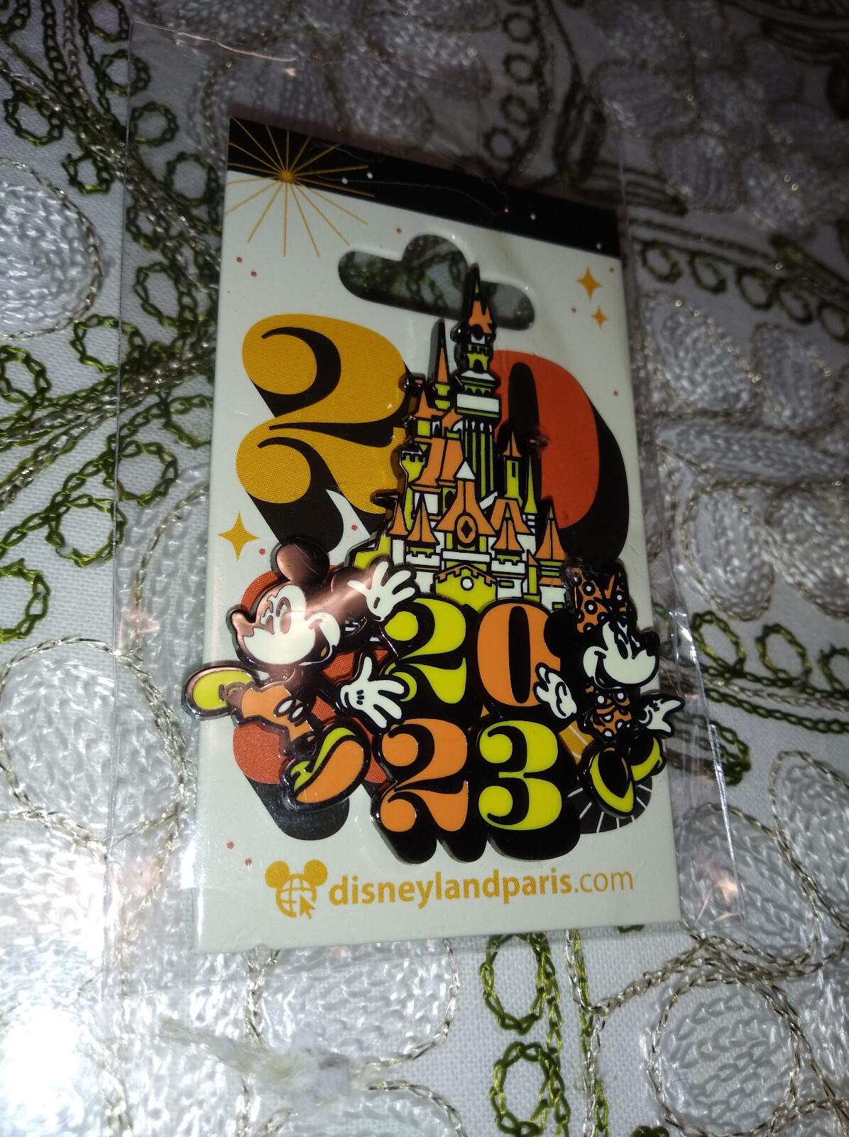 Mickey Min Sleeping Beauty Castle Disney Paris Dlp January 2023 Celebration pin