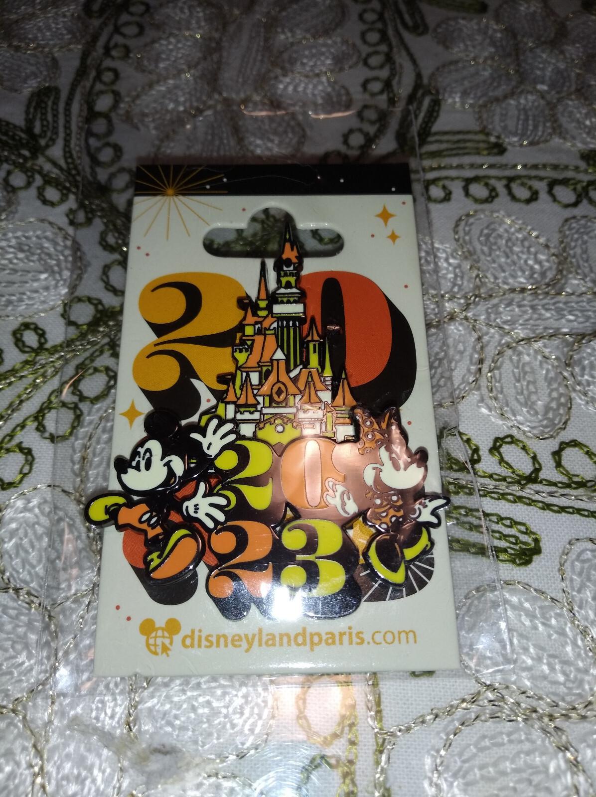 Mickey Min Sleeping Beauty Castle Disney Paris Dlp January 2023 Celebration pin