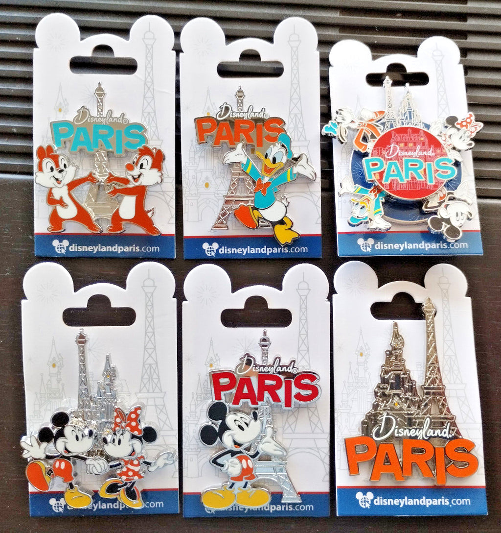 Mickey Minnie Castle Paris 8 Eiffel Tower Disney Paris Dlrp Dlp Jan 2024 Pin