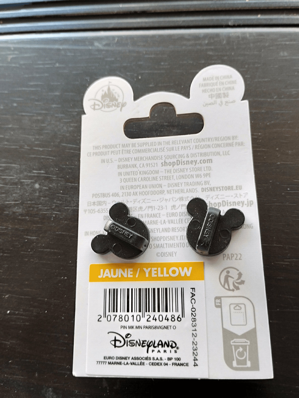 Mickey Minnie Castle Paris 8 Eiffel Tower Disney Paris Dlrp Dlp Jan 2024 Pin