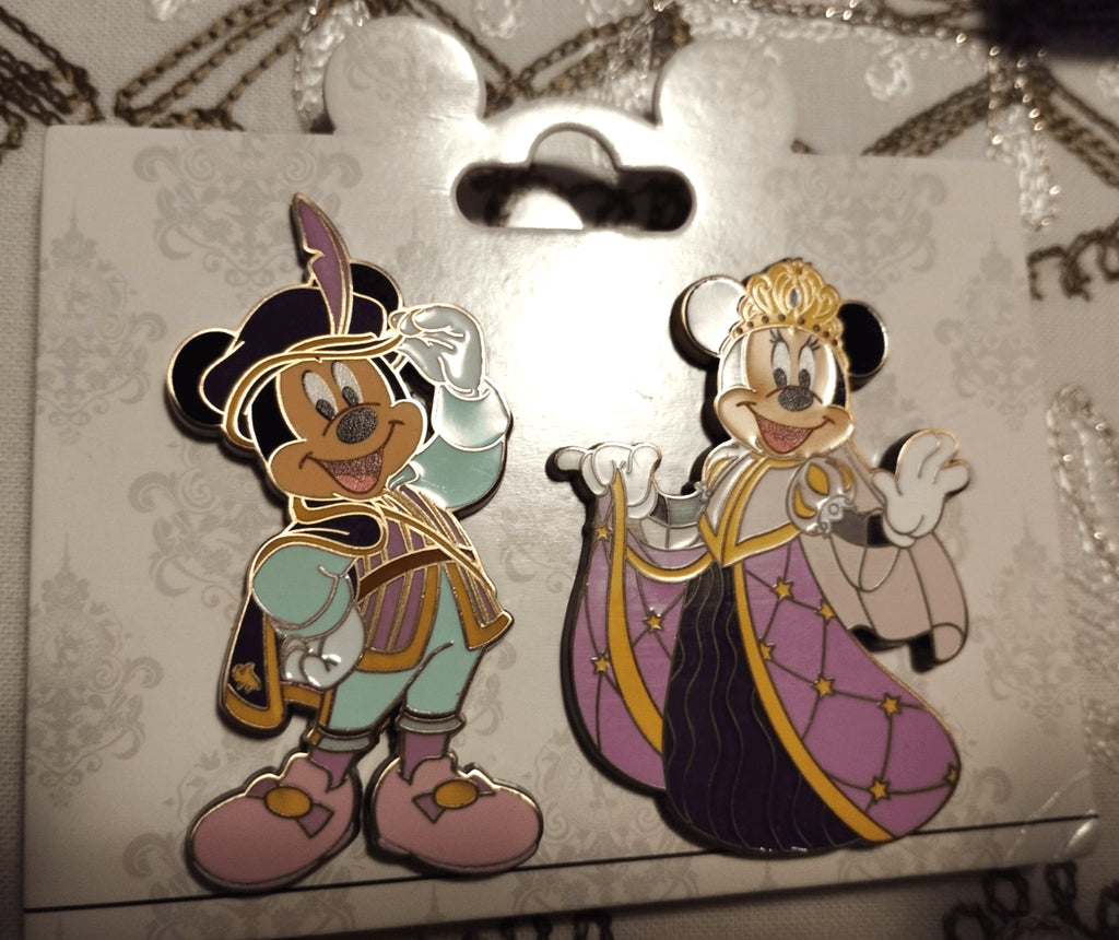 Mickey Minnie Prince Princess Set Disneyland Hotel Disney Paris Dlp Jan 2025 Pin