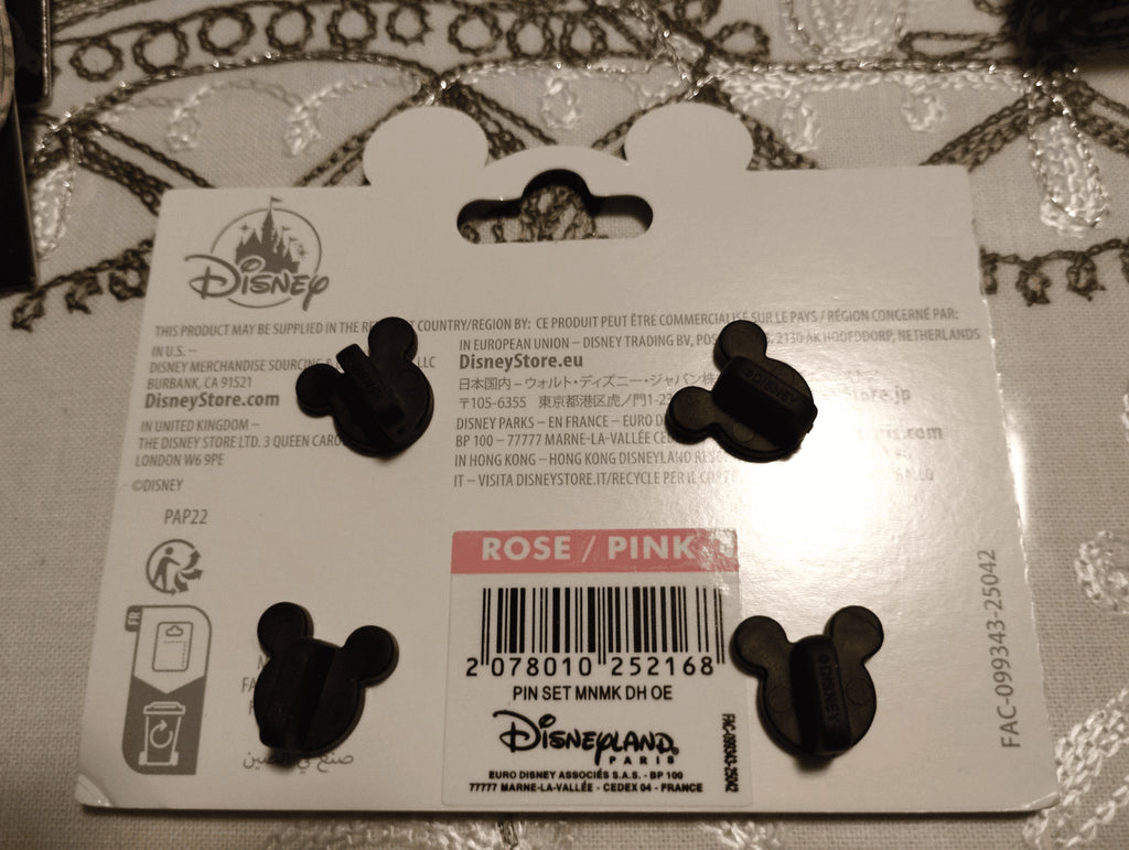 Mickey Minnie Prince Princess Set Disneyland Hotel Disney Paris Dlp Jan 2025 Pin