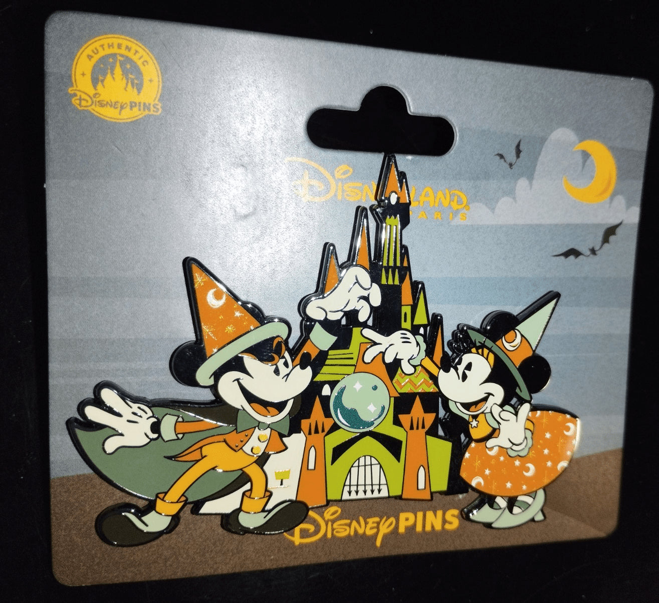 Mickey Minnie Sorcerer Costume Halloween Disney Land Paris DLP Sep 2025 Pin
