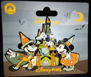 ミッキーミニー ソーサラーコスチューム ハロウィン ディズニーランドパリ DLP 2025年9月 ピン