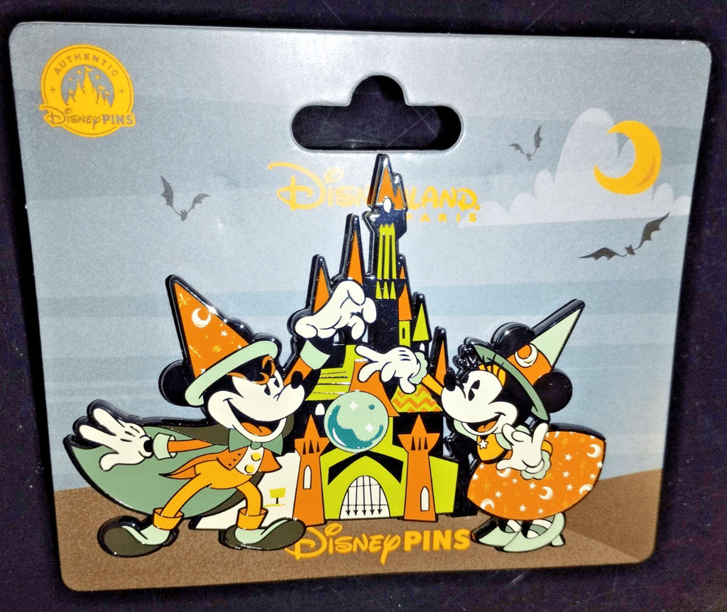 Mickey Minnie Sorcerer Costume Halloween Disney Land Paris DLP Sep 2025 Pin
