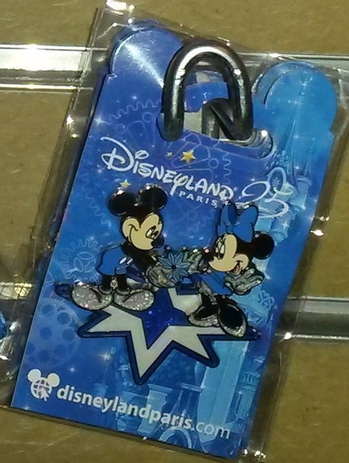 Mickey Minnie Star Disney Land Paris 25th anniversary Dlrp Dlp March 2017 pin