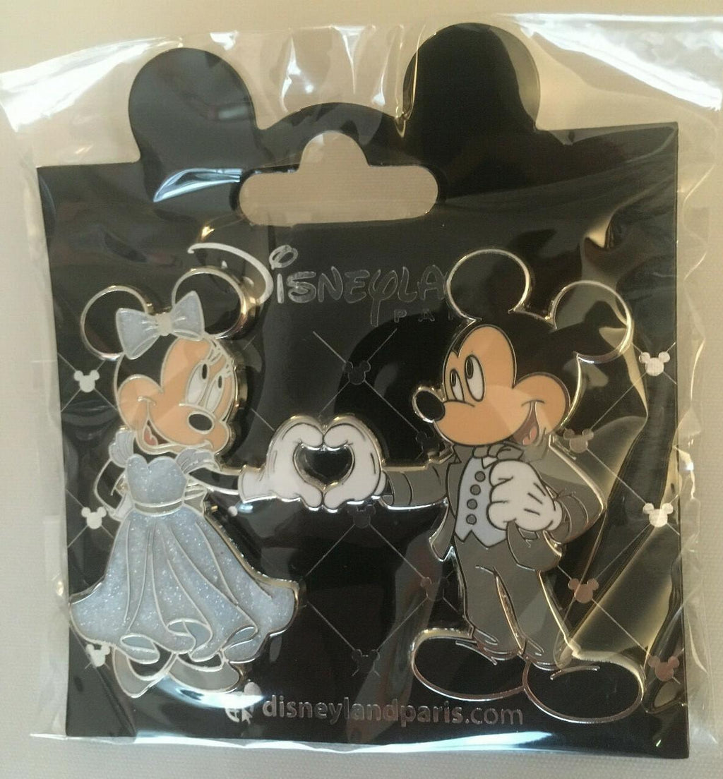 Mickey & Minnie Wedding Make a Heart Disney Land Paris Dlrp Dlp 28/01/ 2021 Pin