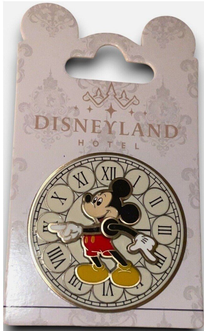 Mickey Mouse Arms Move Disneyland Hotel Clock Disney Land Paris Dlp Jan 2025 Pin