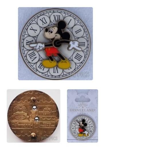 Mickey Mouse Arms Move Disneyland Hotel Clock Disney Land Paris Dlp Jan 2025 Pin