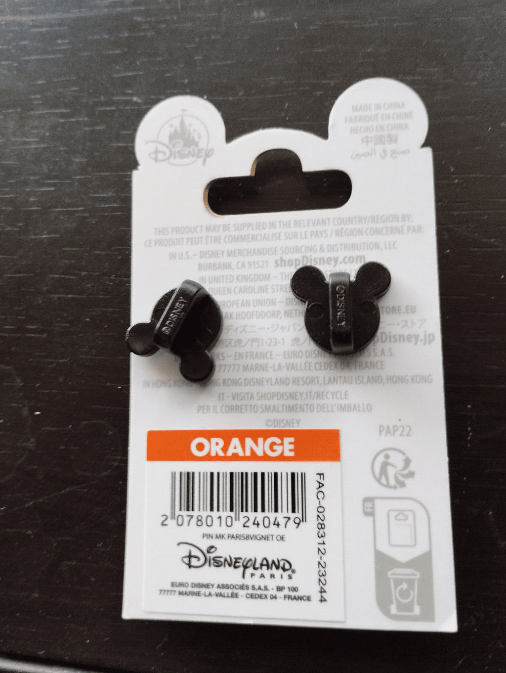 Mickey Mouse Paris 8 Eiffel Tower Disney Paris Dlrp Dlp Jan 2024 Pin