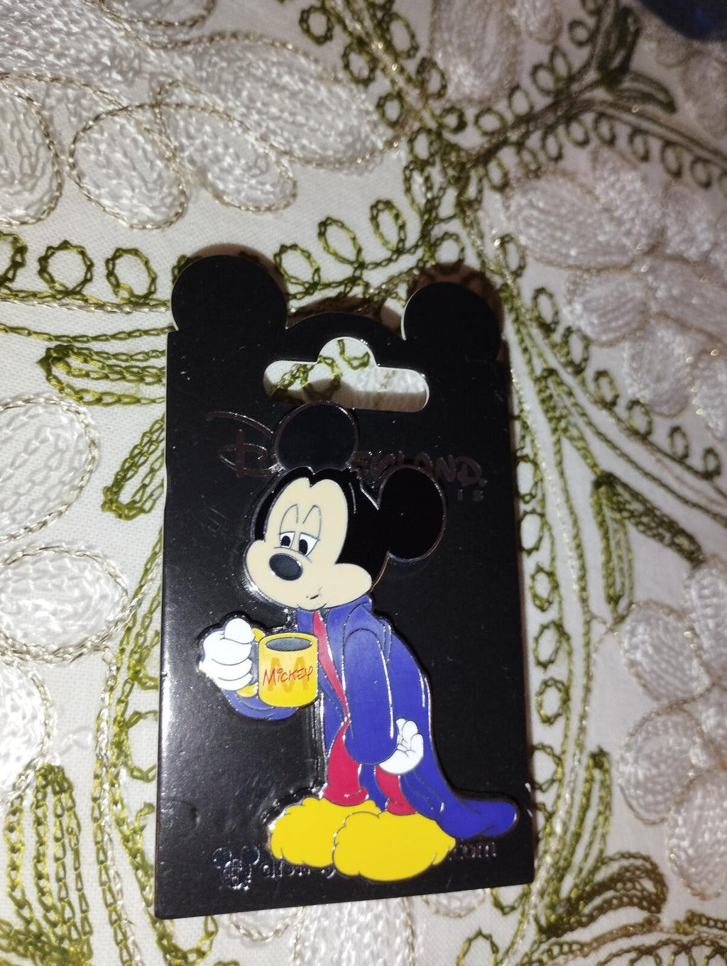Mickey Mouse - Waking Up Series - Sleepy Looking - Mug Disney Paris Dlp 2024 Pin