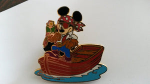 ミッキー 海賊 オウム 小舟 ディズニー・パリ DLRP DLP 2004 ピン