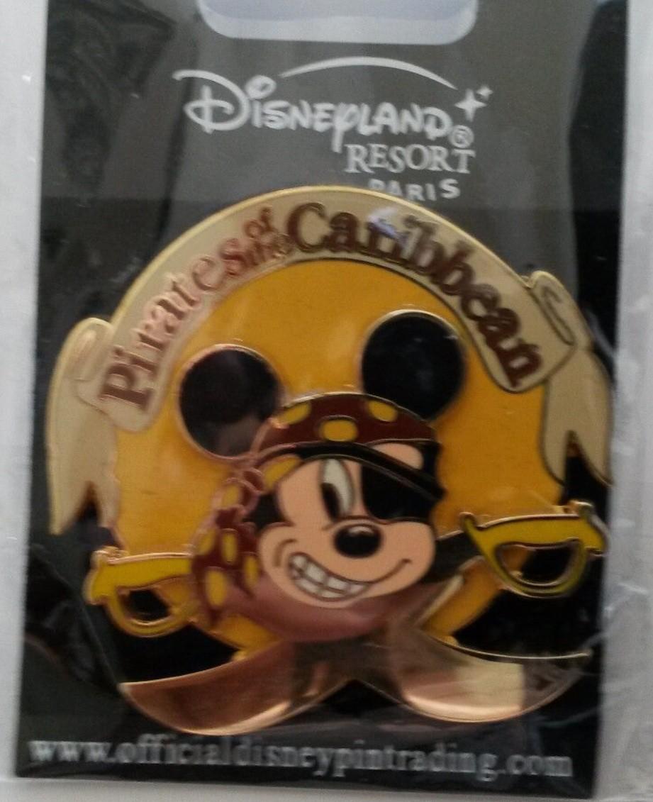 Mickey Pirates Of The Caribbean Disney Land Paris Dlrp Dlp 3D Pin on pin