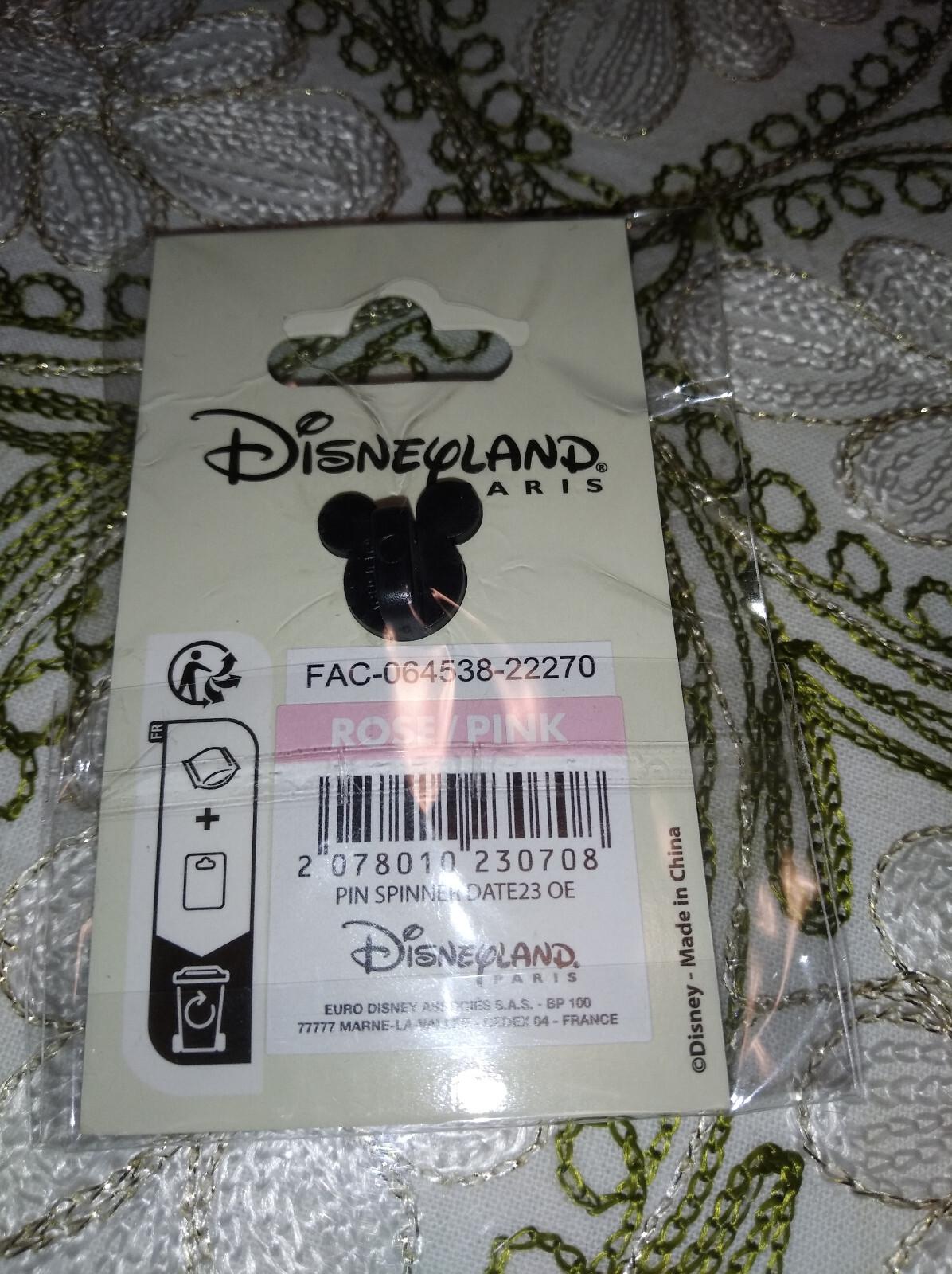 Mickey Pluto Donald Minnie Disney Paris Dlp January 2023 Celebration Spinner Pin