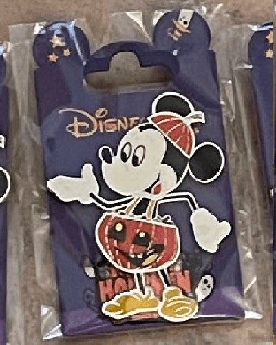Mickey Pumpkin Dress Halloween Series Disney Land Paris DLRP DLP Sept 2022 Pin