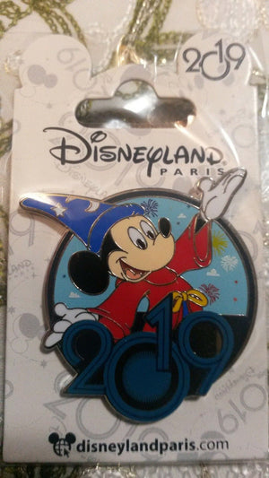 ミッキー ソーサラー 2019 ディズニー パリ DLRP DLP 2019 ニュー 1月 ピン