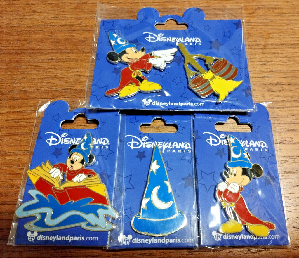Mickey Sorcerer Fantasia Disney Land Paris Dlp Dlrp November 2021 Pin