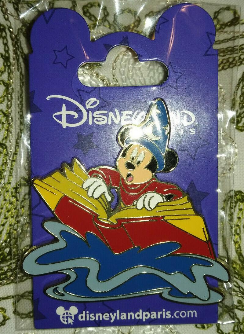 Mickey Sorcerer on Book Fantasia Disney Land Paris Dlp Dlrp November 2021 Pin